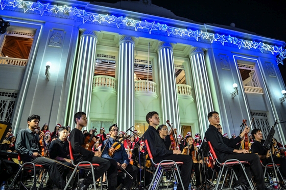 Cantata de Natal em Rio Branco (AC). Foto: Felipe Freire/Secom