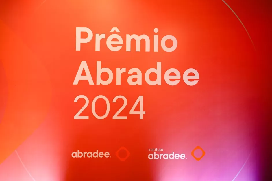 Banner do Prêmio Abradee 2024