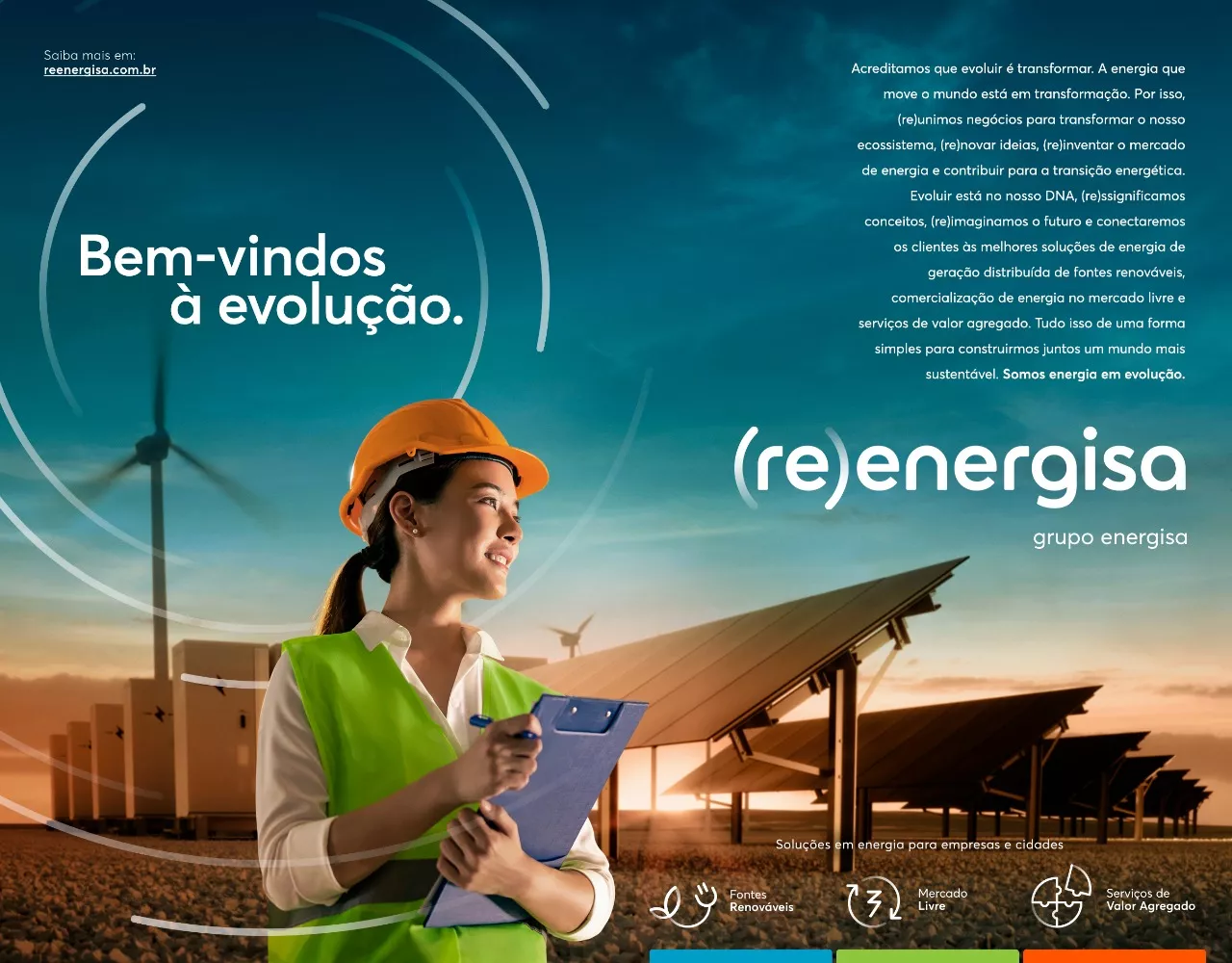 O futuro se constrói hoje: Grupo Energisa anuncia a (re)energisa, sua nova marca