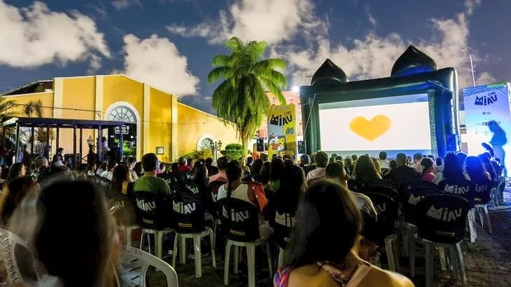 Sessão do Cine MIAU na Usina Energisa em 2023