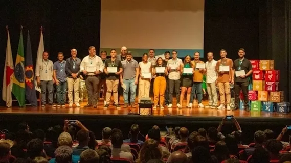 Cerimônia de formatura da turma