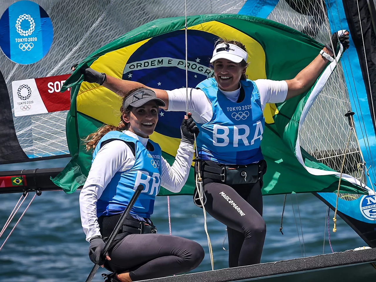 Olimpíadas: medalhistas da vela têm apoio da Energisa