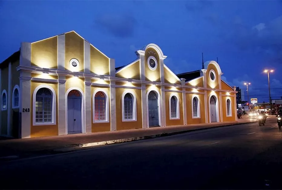 Fachada da Usina Cultural Energisa, em João Pessoa (PB)