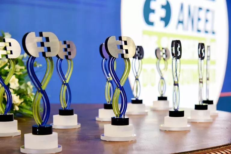 Troféus do Prêmio ANEEL de Satisfação do Consumidor