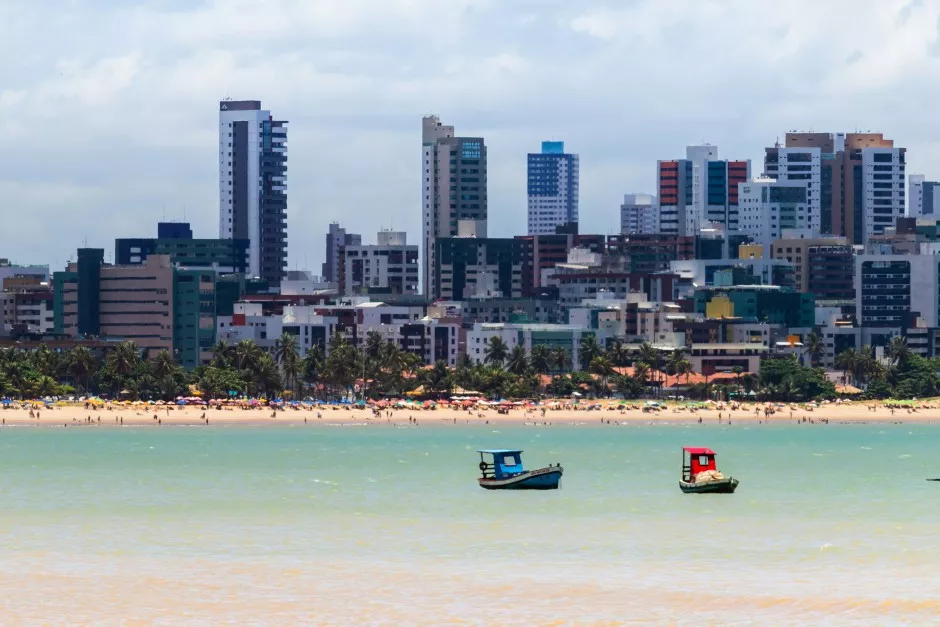 Foto de praia em João Pessoa