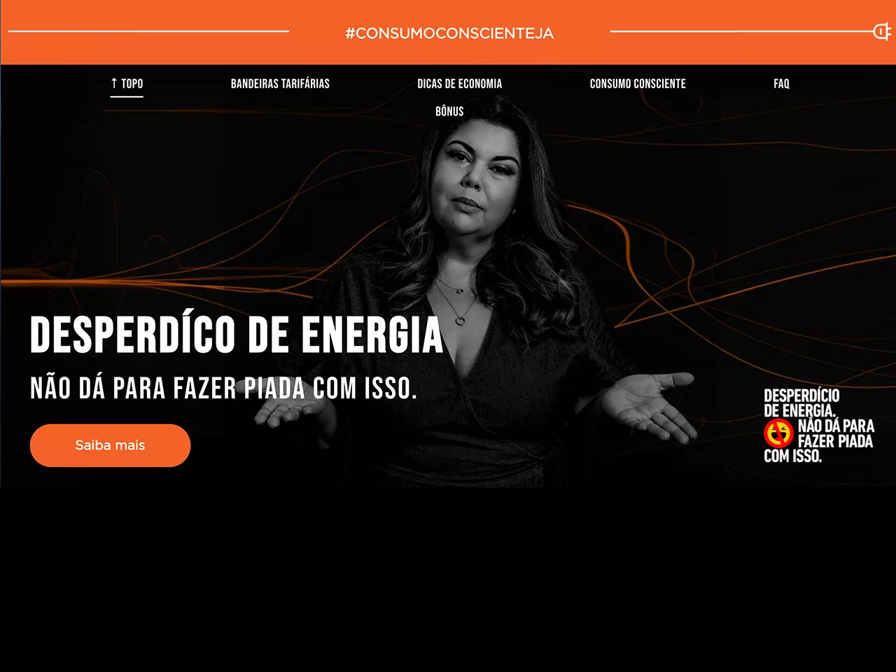 #Consumoconscienteja: setor elétrico lança campanha de economia de energia