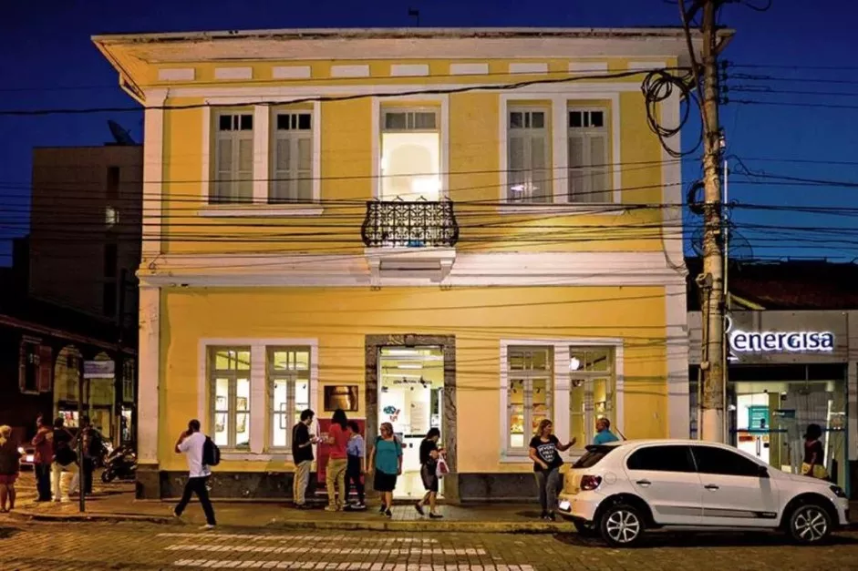 Fachada da Usina Cultural Energisa Nova Friburgo