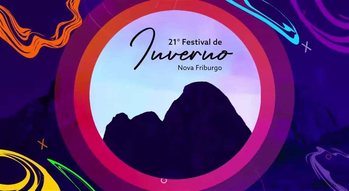 Banner do 21º Festival de Inverno de Nova Friburgo